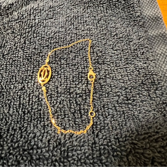 Almost New- Cartier Logo Bracelet 100% Authentic perfect condition - Picture 8 of 9